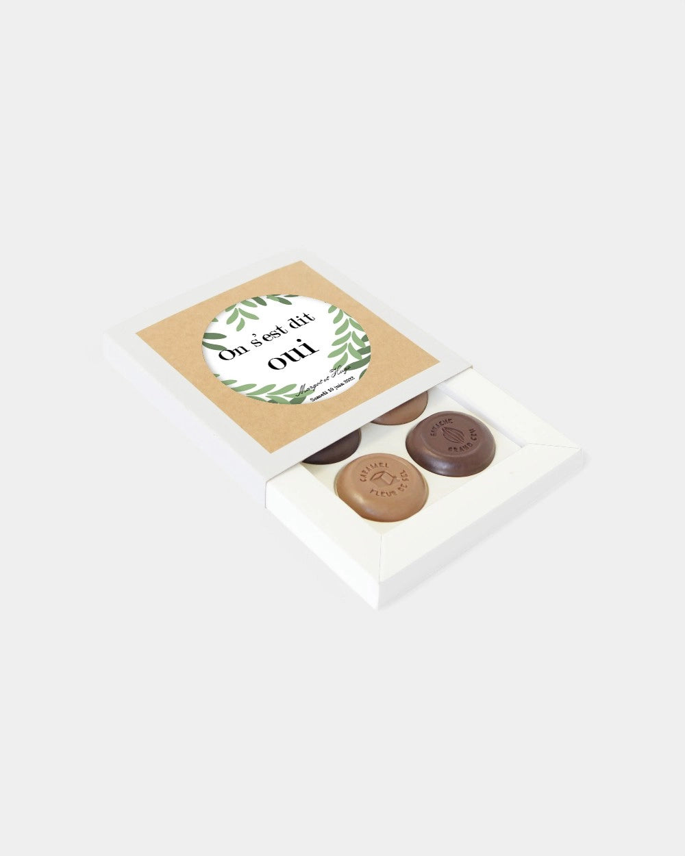 Scatola di 16 cioccolatini da personalizzare - 1